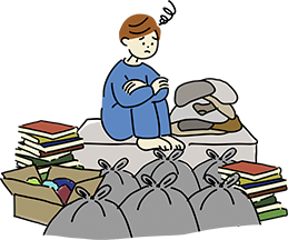 ゴミ屋敷・汚部屋のお片付け